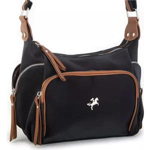 Kadın 4 Bölmeli Ayarlanabilir Uzun Çapraz Saten Su Geçirmez Omuz Çantası