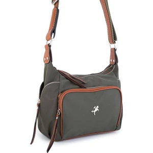 Kadın 4 Bölmeli Ayarlanabilir Uzun Çapraz Saten Su Geçirmez Omuz Çantası