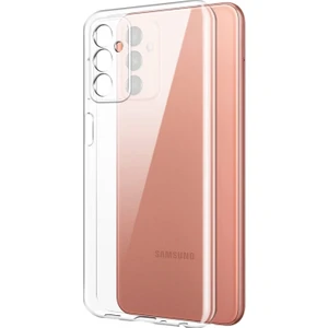 Samsung Galaxy M13 Kılıf Şeffaf 3D Kamera Lens Korumalı Tıpalı Silikon