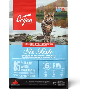 Cat Six Fish Tahılsız 1,8 kg 6 Balıklı Kedi Maması