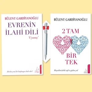 Evrenin İlahi Dili - 2 Tam Bir Tek - 2 Kitap - Bülent Gardiyanoğlu + Caprice B112 Kalem