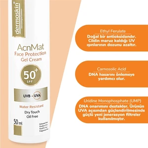 Acne Mat Face Protection Gel Cream SPF50