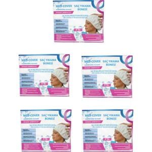 Medcover Saç Yıkama Bonesi 5 Adet