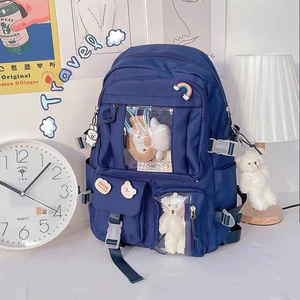 QiQi Store Büyü Kapasiteli Kilitli Okul Çantası (Yurt Dışından)