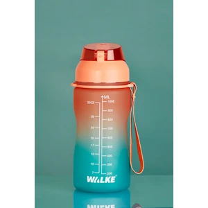 Premium 1.000 ml Motivasyonel Su Matarası Su Turuncu