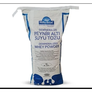 Milky Royal % 70 Demineralize Peynir Altı Suyu Tozu 25 kg