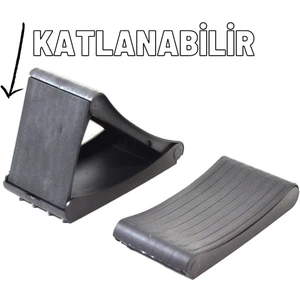 ModaCar Çivili Katlanabilir Kayma Önleyici Katlanır Takoz 422153