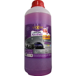 Luxor Kimya 4 Mevsim -47°C Supersonic Mor Antifriz 1 Lt [YENİ ÜRETİM]