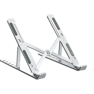 ST-805 10-15.6'' Alüminyum Katlanabilir Laptop Dizüstü Bilgisayar Macbook Standı