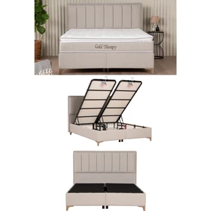 Kilim Mobilya Gold Therapy 2'li Set  Sandıklı Baza + Başlık