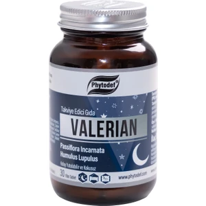 Valerian & Passiflora & Humulus lupulus (Hops) 30 Film Tablet