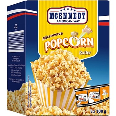 Mcennedy 300 Microwave Butter Popcorn Fiyatı Flavour G