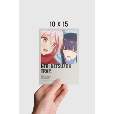 NTR NETSUZOU TRAP MINIMALIST ANIME POSTER