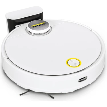 Karcher Rcv 3 Robot Süpürge 2500 Pa Emiş Gücü İle Akıllı Navigasyon Sert Zeminler
