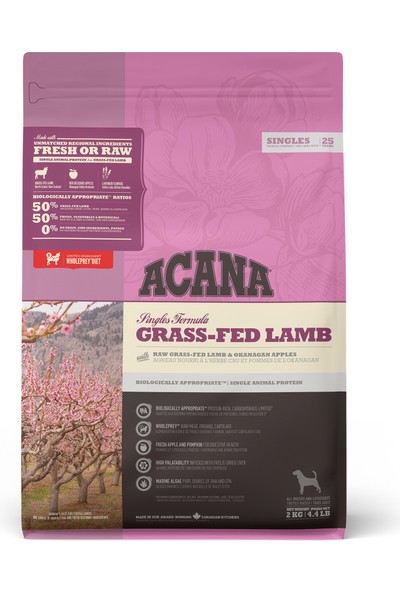 Acana Grass-Fed Lamb Köpek Maması 2Kg