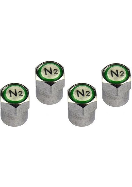 4x4 Parça Metal N2 Lastik Valf Kapakları Araba Kamyonu Tekerleği Kök Kapak Sızdırmaz (Yurt Dışından)