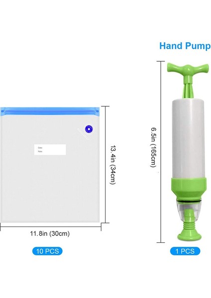 Filament Depolama İçin Manuel Hava Pompası ile 10 Adet Yeniden Kullanılabilir (Yurt Dışından) fiyatları