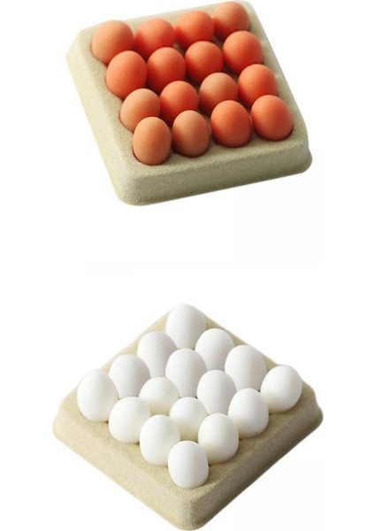 Dollhouse Minyatür Yumurta Dollhouse Mutfak Yemek Odası Dekor (Yurt Dışından)