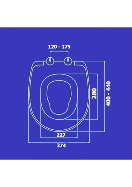 Elone Universal Yavaş Kapanan Çocuk Adaptörlü Çift Kullanımlı Klozet Kapağı