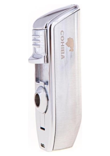 Gümüş Üç Torch Çakmak ve Bodega Premium Gazlı Bütan Gaz 100 ml Seti modelleri