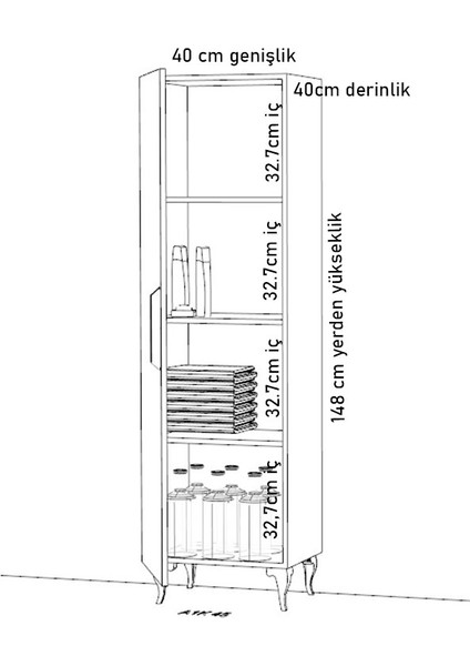 Çok Amaçlı Derin Banyo Boy Dolap modelleri