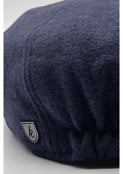 Şapka Kışlık Lacivert Yün Spor Erkek Kasket modelleri