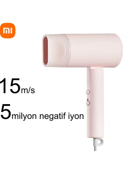 Mijia Negatif Iyon Saç Kurutma Makinesi H101 1600W - Pembe (Yurt Dışından)