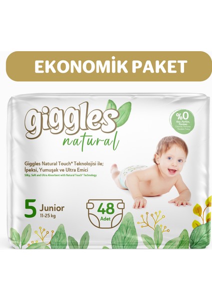 Natural 5 Numara Junior 2 Paket 48 Adet