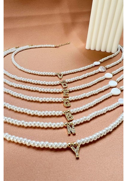 Ö Harfli Incili Tasarım Kolye fiyatları