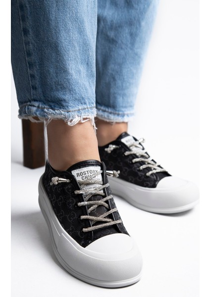 Kadın Spor Ayakkabı 23Y384 Siyah10