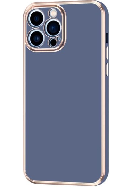 Apple iPhone 14 Pro Kılıf Kamera Korumalı Altın Kenar Tasarım Silikon fırsatları