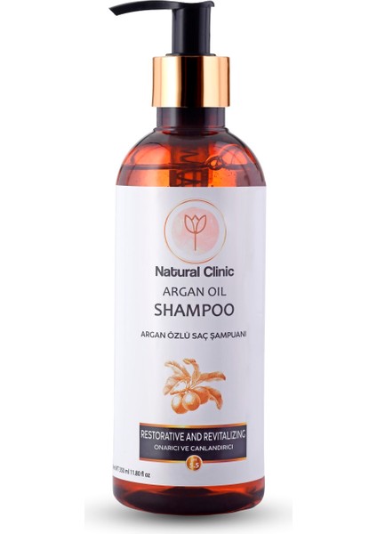Clinic Argan Özlü Saç Şampuanı 350 ml