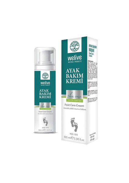 Ayak Bakım Kremi 100 ml