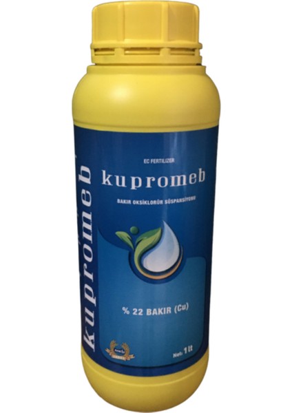 Kupromeb Bakır Içerikli Sıvı Gübre 1 Litre