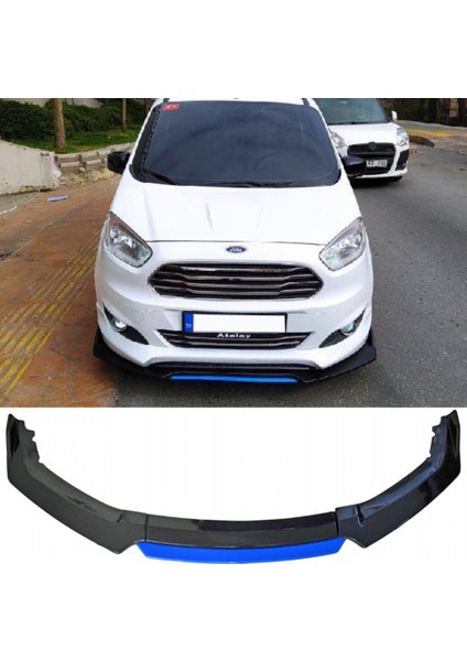 Üniversal Ön Ek 4 Parça Kanatlı Mavi Dilli Ön Lip modelleri