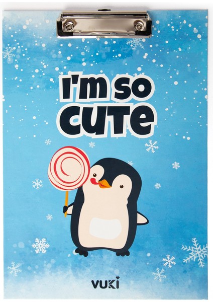 Penguen Desenli Sekreterlik