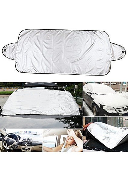 Peugeot 207 Station Wagon Sw Ön Cam Için Kar ve Güneş Koruyucu Branda modelleri