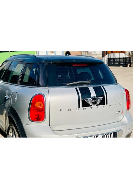R60 Countryman R61 Paceman Mini Cooper Kaput Bagaj Şerit Sticker 2011-2018 modelleri