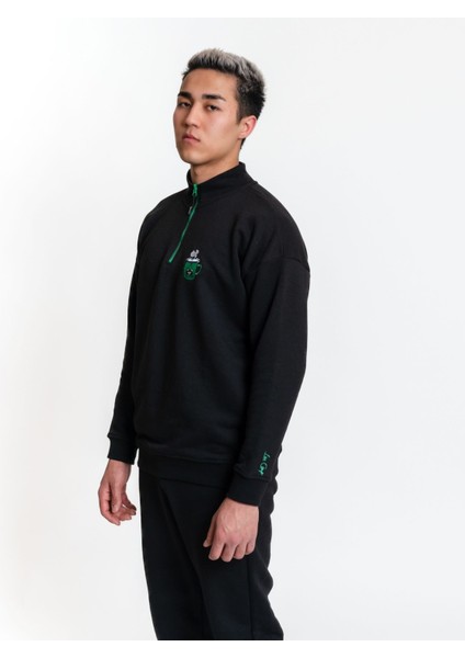 Sweatshirt 01 - Black Erkek Eşofman Üst