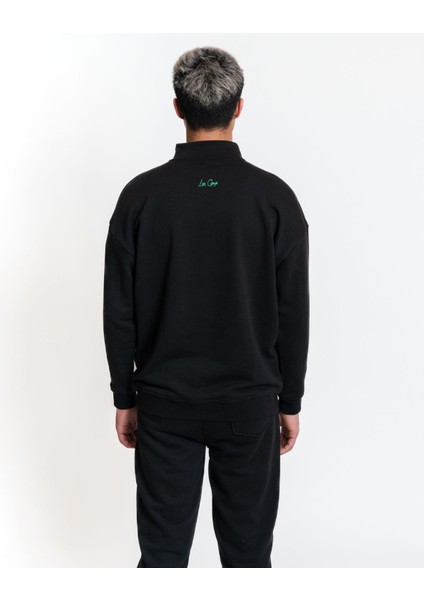 Sweatshirt 01 - Black Erkek Eşofman Üst