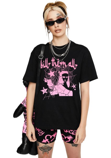 Kill Them All Oversize Tshirt - S