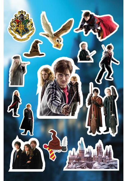 Harry Potter Sticker Seti 14 Adet