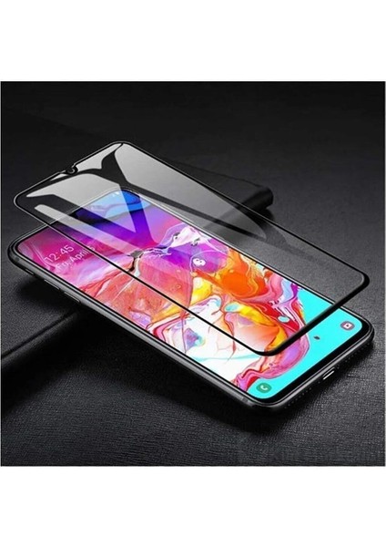 Samsung A70 Uyumlu 9d Tam Kaplayan Parmak Izi Bırakmayan Ekran Koruyucu Film