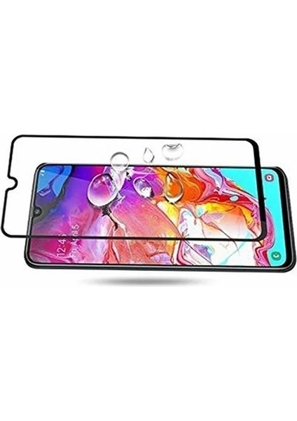 Samsung A70 Uyumlu 9d Tam Kaplayan Parmak Izi Bırakmayan Ekran Koruyucu Film