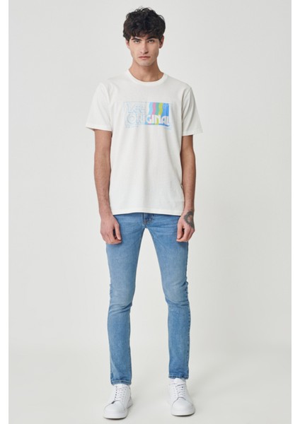 Luke Slim Tapered Fit Normal Bel Esnek Jean Kot Pantolon fiyatları