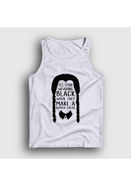 Unisex Beyaz Darker Wednesday Addams Family Addams Ailesi Atlet