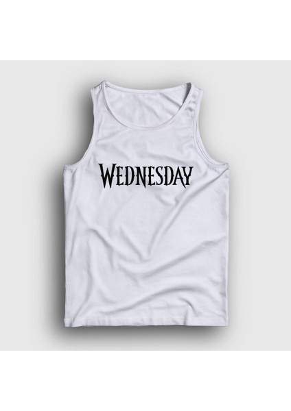 Unisex Beyaz Logo Wednesday Addams Family Addams Ailesi Atlet