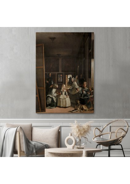 Doğaltercih Las Meninas-Diego Velázquez Klasik Sanat Kanvas Tablo