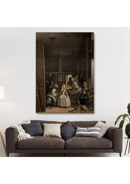 Doğaltercih Las Meninas-Diego Velázquez Klasik Sanat Kanvas Tablo