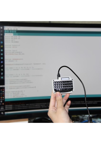 T-Keyboad ESP32-C3 Kablosuz Klavye - Siyah (Yurt Dışından)